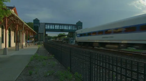 Train Arrival Video stock 59455718