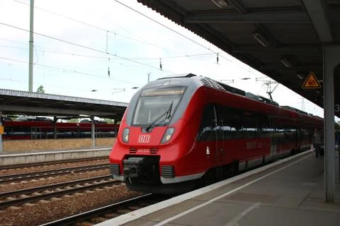 Train in berlin Stock Photos