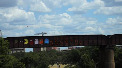 Train Bridge Video stock 28833076