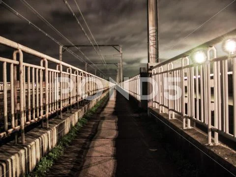 Train Bridge Stock Photos