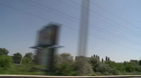 Train in Budapest Stock Footage 46030978