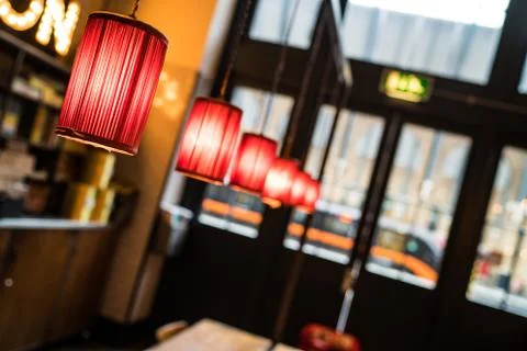 Train cafe Stock Photos