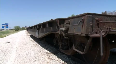 Train Car HD 02 Video stock 11541724