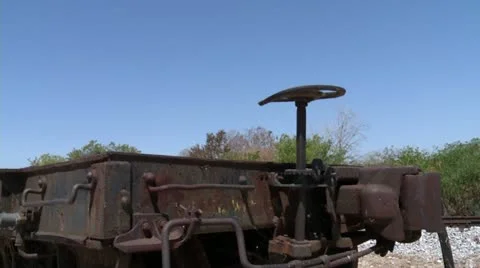 Train Car HD 03 Stock Footage 11541802