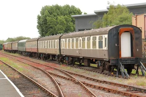 Train Carriages Stock Photos