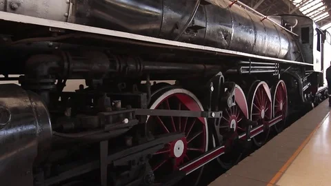 Train close up Stock Footage 77045595