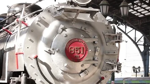 Train close up Stock Footage 77045597