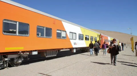 Train to the Clouds Stock-Footage 878487