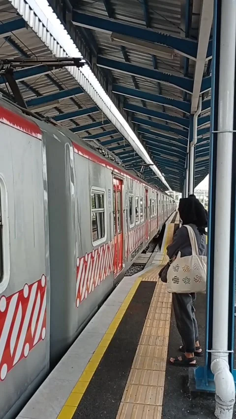 The Train is Coming Stock Footage 219298722