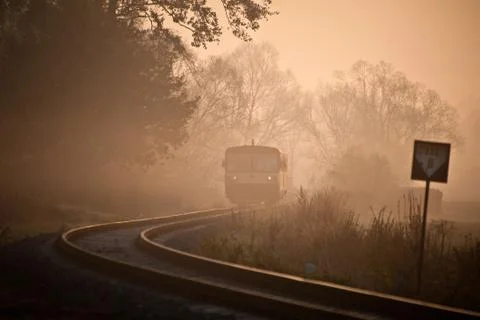 Train is coming Stock Photos