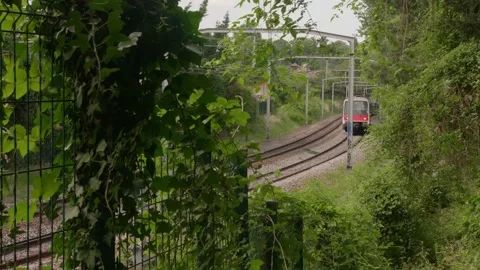 Train Comming Stock Footage 156528314