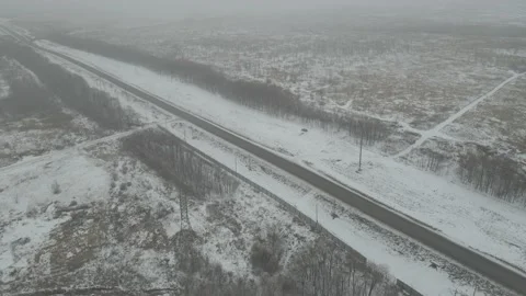 A train covered in snow Stock-Footage 148658267