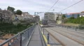 Train crossing Dom Luis bridge in Porto 4k or 4k+ Resolution