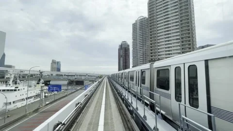 Train crossing each other | metro train Stock Footage 242862376