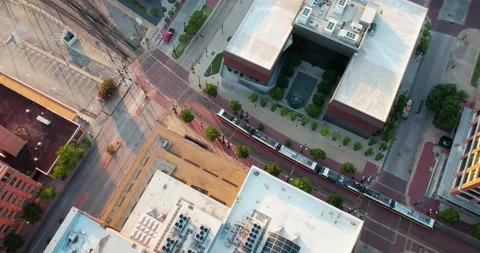 Train in Dallas Stock Footage 201346500