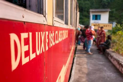 Train Deluxe 1st class Stock Photos