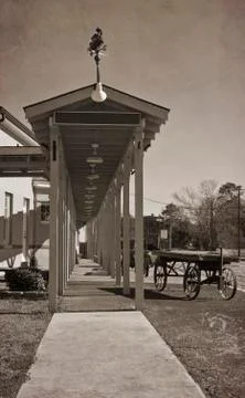 Train depot Stock Photos