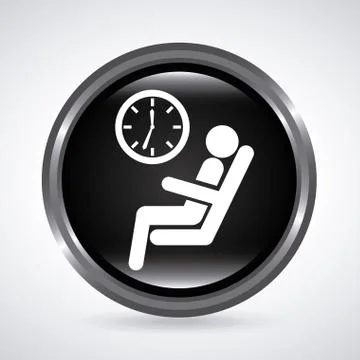 Train design over gray background vector illustration Ilustração Stock