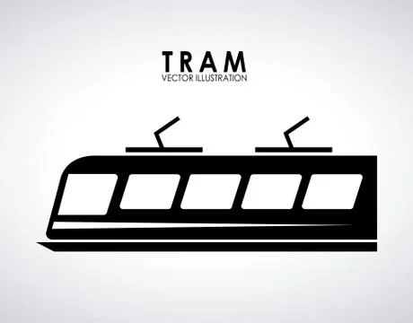 Train design over gray  background vector illustration Ilustração Stock
