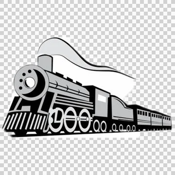 Train design vector Illustrazione stock