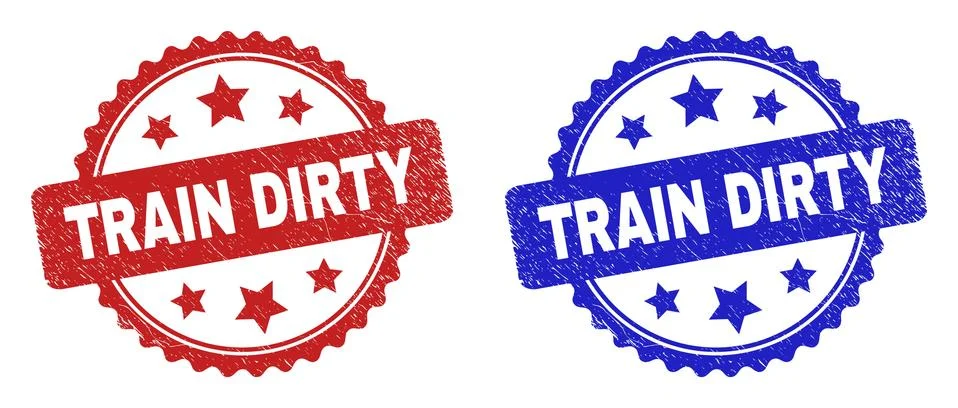 TRAIN DIRTY Rosette Watermarks Using Unclean Surface Illustration