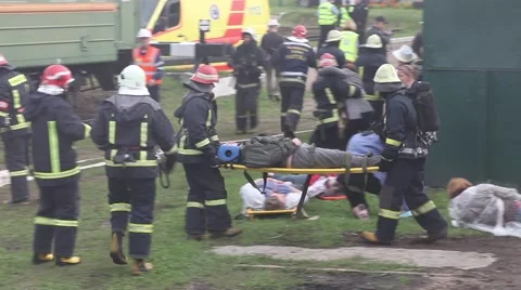 Train disaster Video stock 41858651