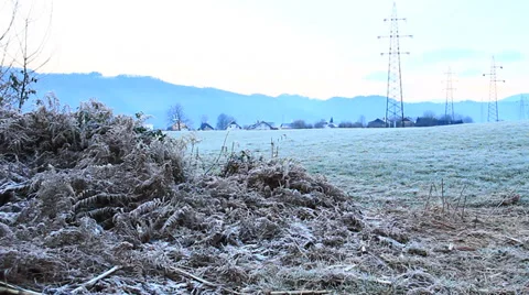 Train in the distance Stock Footage 39847736