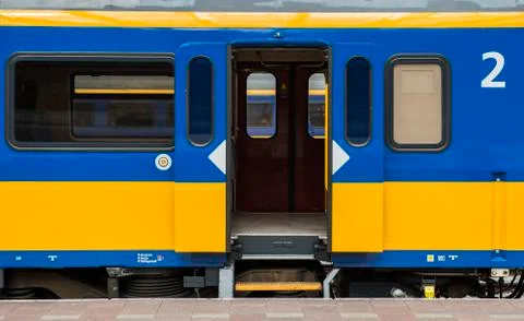Train Door Rotterdam Stock Photos