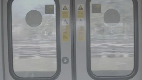Train Doors Stock Footage 219232416