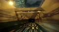 Train drives into a tunnel HD Footage