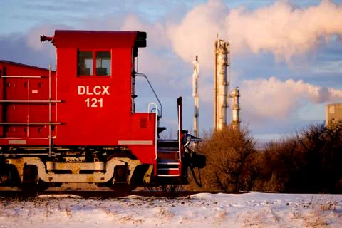 Train Engine Canada Stock Photos