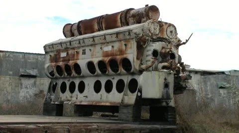 Train Engine Video stock 12760337