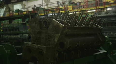 Train engine Stock Footage 33402803