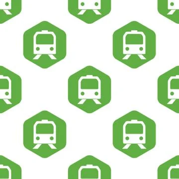 Train face pattern イラスト素材