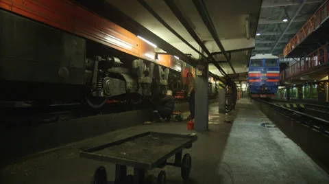 Train Factory hall Vidéo 33402756