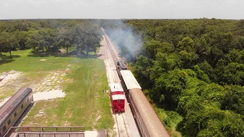 Train in Florida Stock Footage 112358570