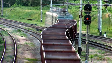 Train Stock Footage 5956711