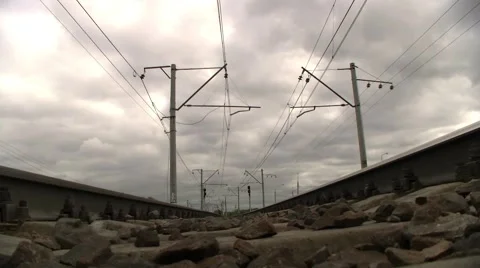 By train Stock Footage 6862088