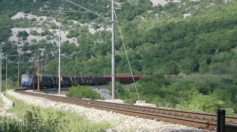 Train 스톡 동영상 11003576