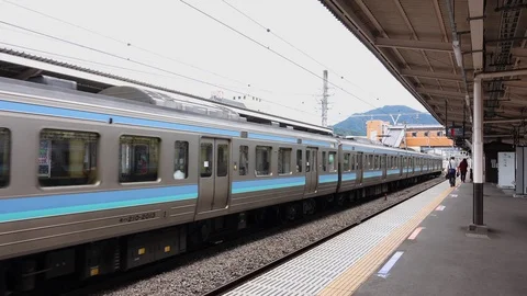 Train Stock Footage 91886617