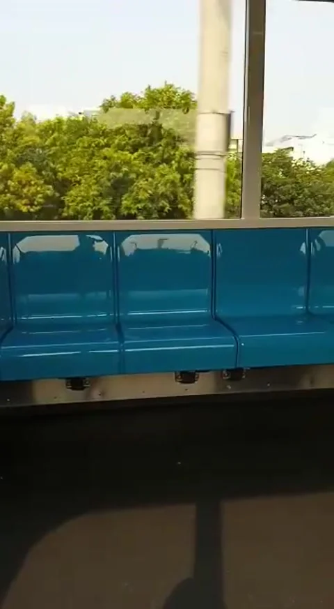 On the train Stock Footage 209722478