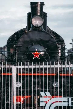 Train in fortress  Stock Photos