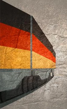 Train freight transportation Stock Illustration