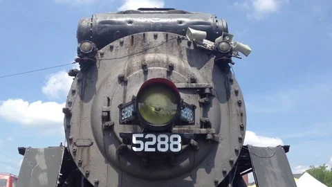 Train Front short clip Stock Footage 74478282