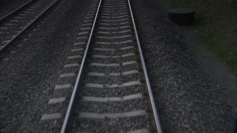 Train from Germany to Poland (4) Stock Footage 281697035