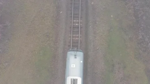 Train go away. Stock Footage 167023768