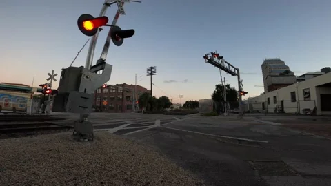 Train goes by Stock Footage 163808991