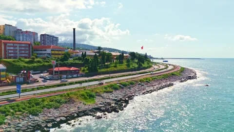 A train that is going. Stock Footage 284684131