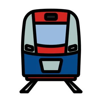 Train Icon Stock Illustration