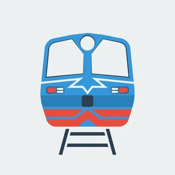 Train icon Stock Illustration